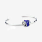 Praan Lapis Scallop Shell Charm blue natural-stone Bead by The Alternative Bead. Your official Praan Retailer from Germany