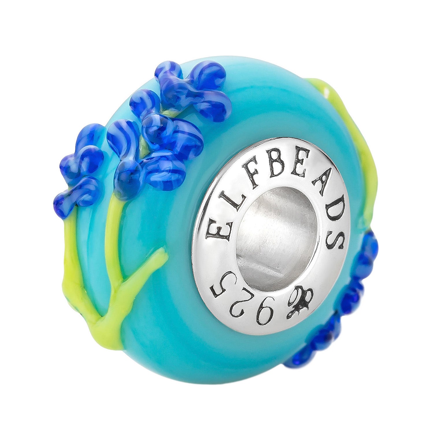 Elfbeads Lavender Whisper blue glass Bead by The Alternative Bead. Your official Elfbeads Retailer from Germany