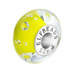 Elfbeads Lemon Yellow Monroe yellow glass Bead by The Alternative Bead. Your official Elfbeads Retailer from Germany