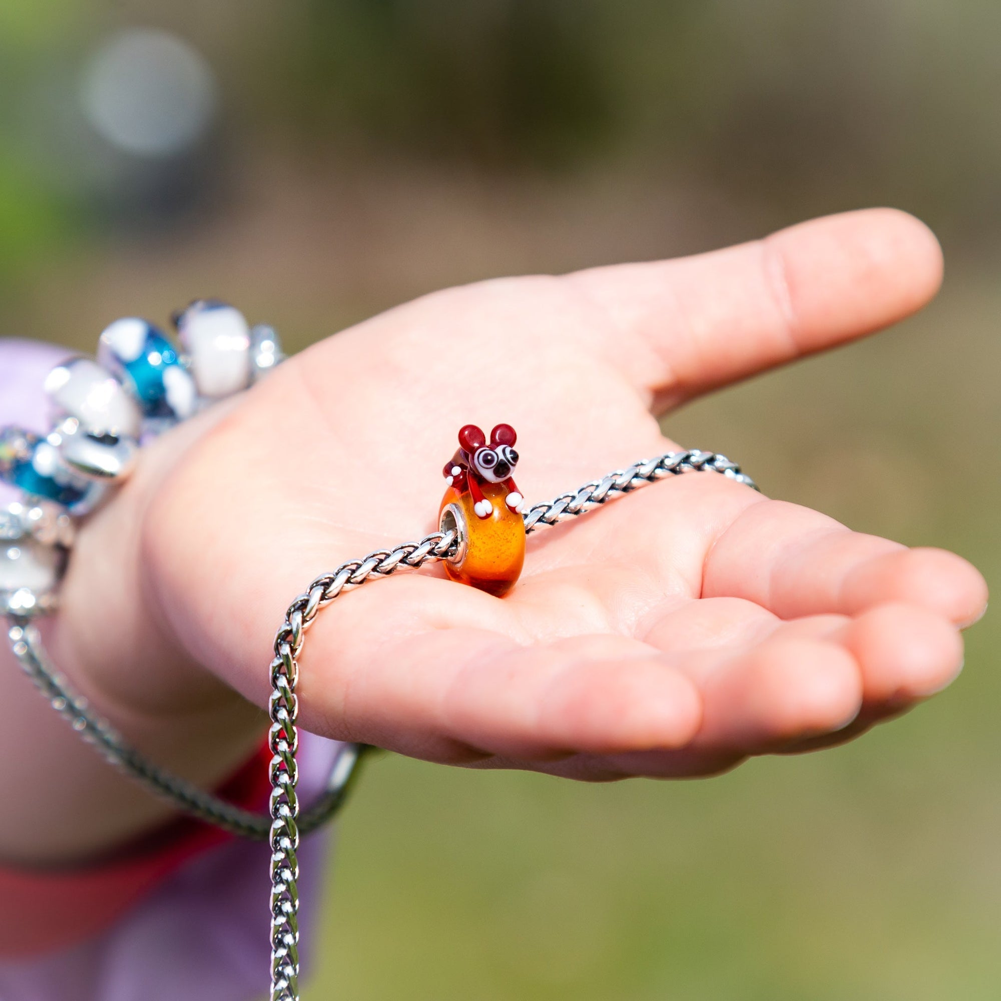 Elfbeads Liana The Koala  glass Bead by The Alternative Bead. Your official Elfbeads Retailer from Germany