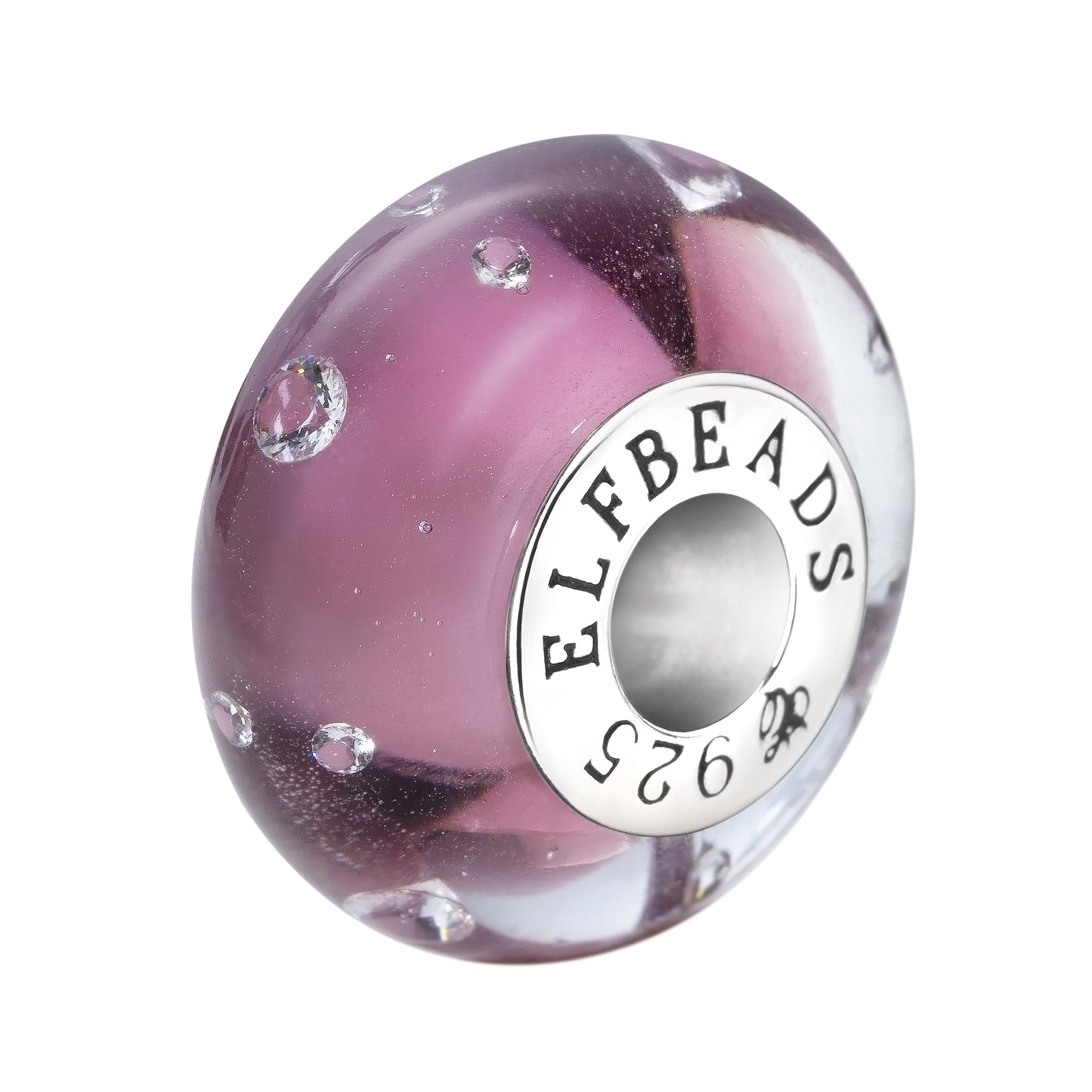 Elfbeads Lilac Monroe purple glass Bead by The Alternative Bead. Your official Elfbeads Retailer from Germany