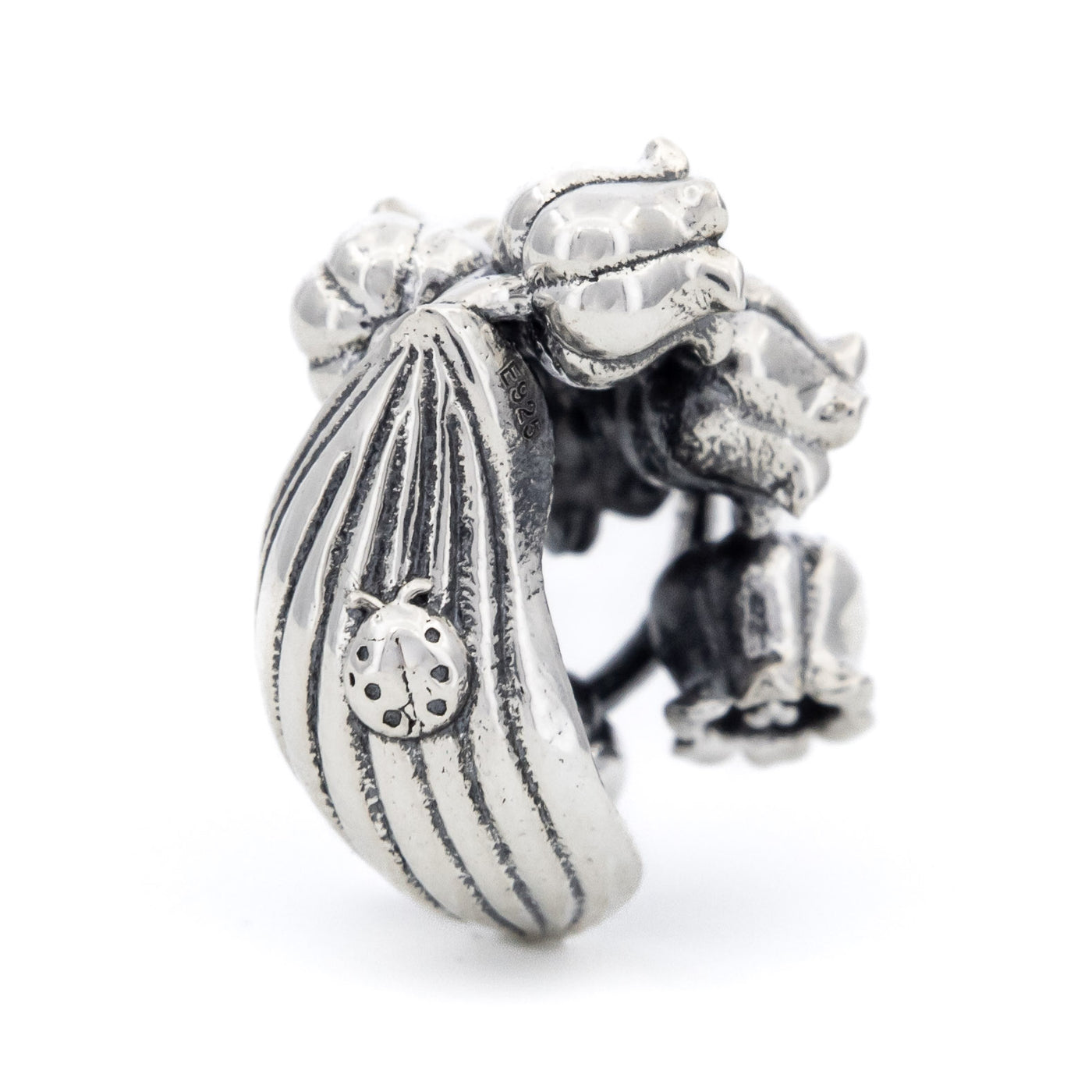 Elfbeads Lily of The Valley  sterling-silver Bead by The Alternative Bead. Your official Elfbeads Retailer from Germany