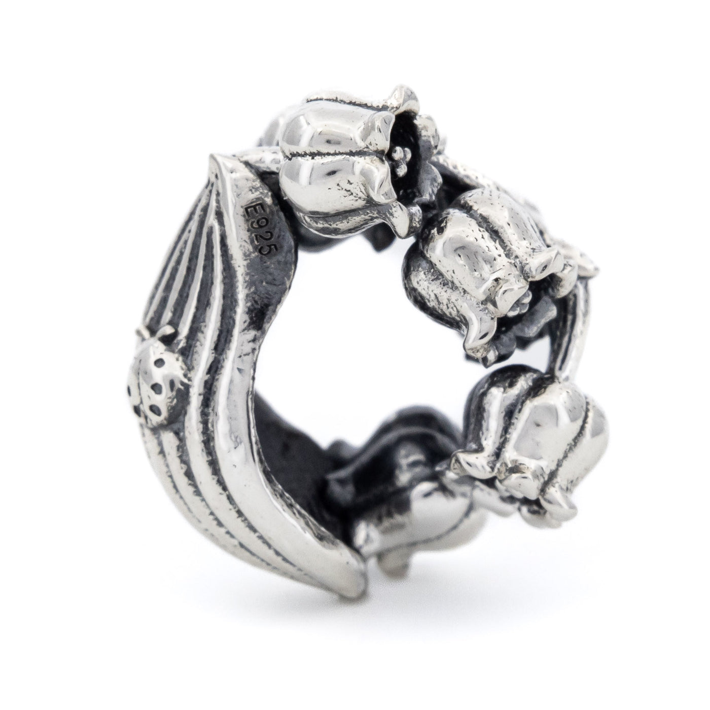 Elfbeads Lily of The Valley  sterling-silver Bead by The Alternative Bead. Your official Elfbeads Retailer from Germany