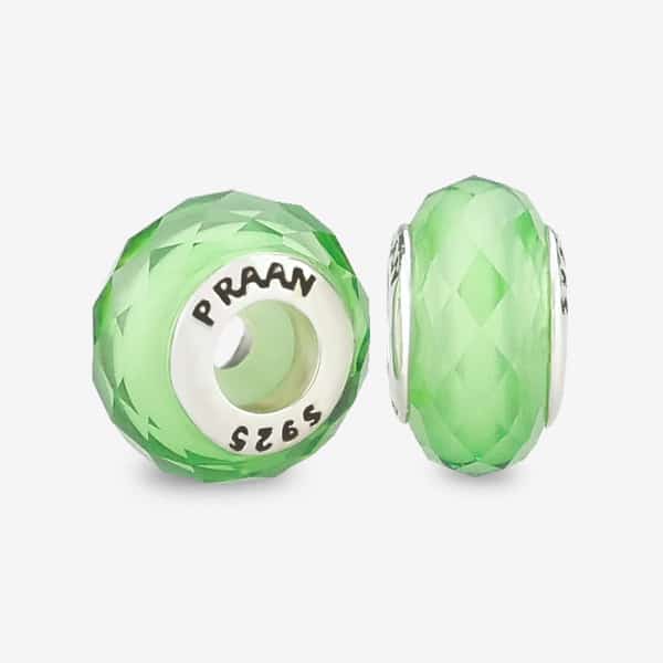 Lima Emerald Green Crystal Stopper Charms