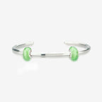Praan Lima Emerald Green Crystal Stopper Charms green crystal Stopper by The Alternative Bead. Your official Praan Retailer from Germany