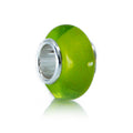 Aurora Charm Lime Green Glass Spacer green glass Spacer by The Alternative Bead. Your official Aurora Charm Retailer from Germany