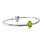 Aurora Charm Lime Green Glass Spacer green glass Spacer by The Alternative Bead. Your official Aurora Charm Retailer from Germany