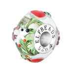 Elfbeads Little Gardener green; red glass Bead by The Alternative Bead. Your official Elfbeads Retailer from Germany