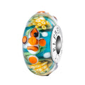 Elfbeads Little Reef Wanderer blue; orange glass Bead by The Alternative Bead. Your official Elfbeads Retailer from Germany