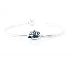 Aurora Charm Lotus Flower Blossom Charm silver sterling-silver Bead by The Alternative Bead. Your official Aurora Charm Retailer from Germany