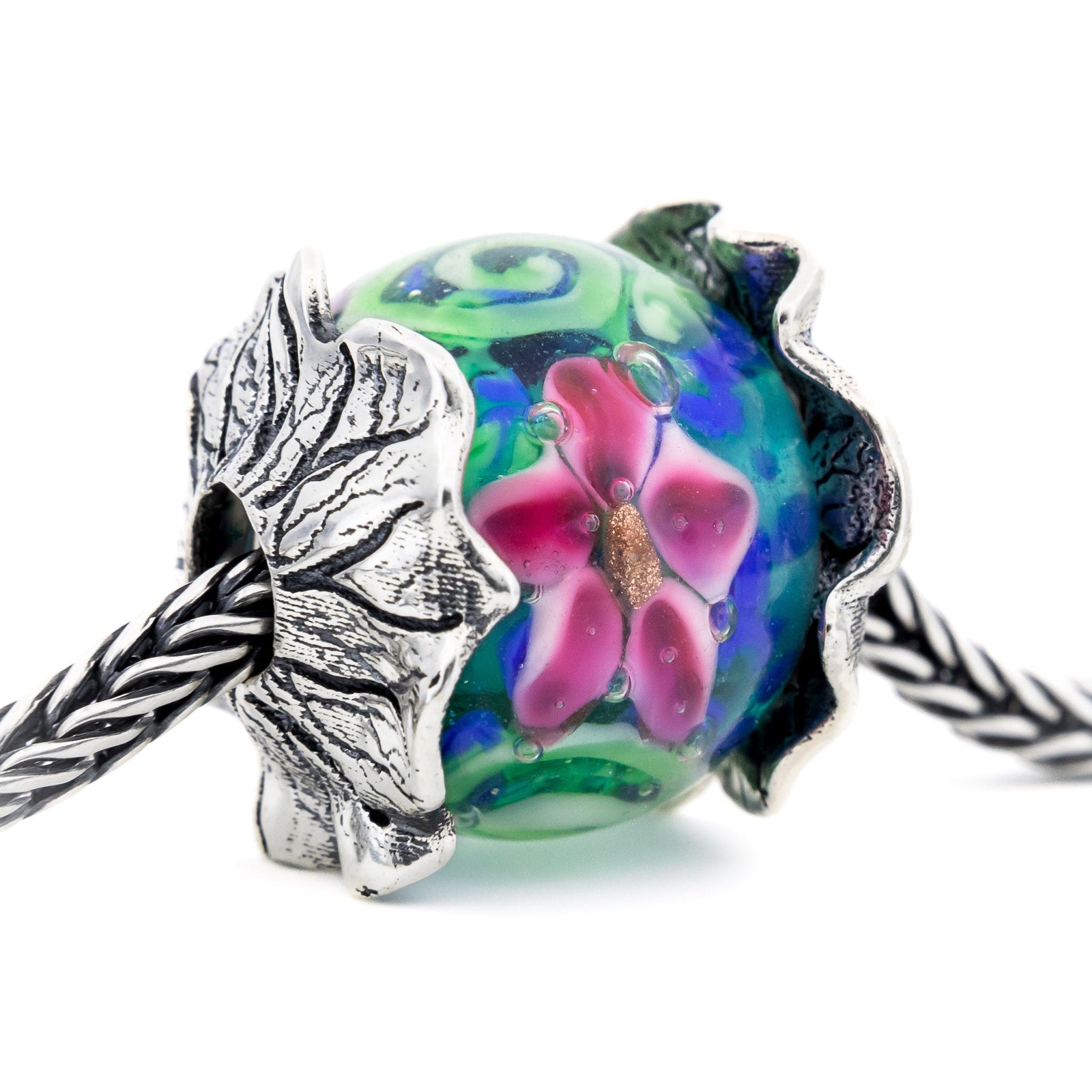 Elfbeads Lotus Leaf Cap silver sterling-silver Bead by The Alternative Bead. Your official Elfbeads Retailer from Germany