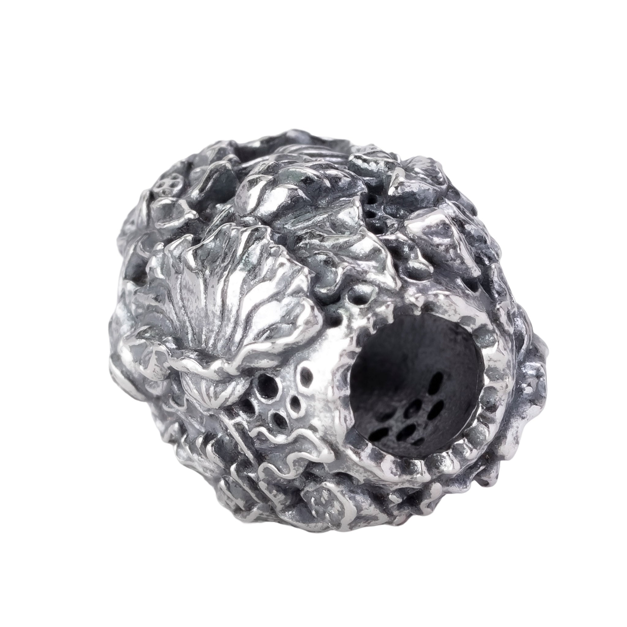 Elfbeads Lotus Barrel silver sterling-silver Bead by The Alternative Bead. Your official Elfbeads Retailer from Germany