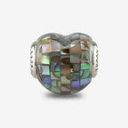 Praan Love Haliotis Mother Of Pearl Charm multicolor mother-of-pearl Bead by The Alternative Bead. Your official Praan Retailer from Germany