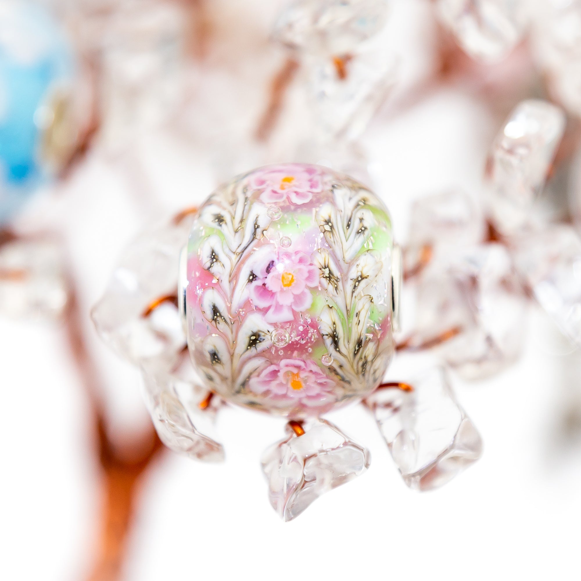 Elfbeads Lovely Dreamflowers  glass Bead by The Alternative Bead. Your official Elfbeads Retailer from Germany