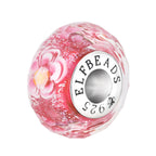 Elfbeads Lovely Mornings Blossom Fractal pink; floral glass Bead by The Alternative Bead. Your official Elfbeads Retailer from Germany