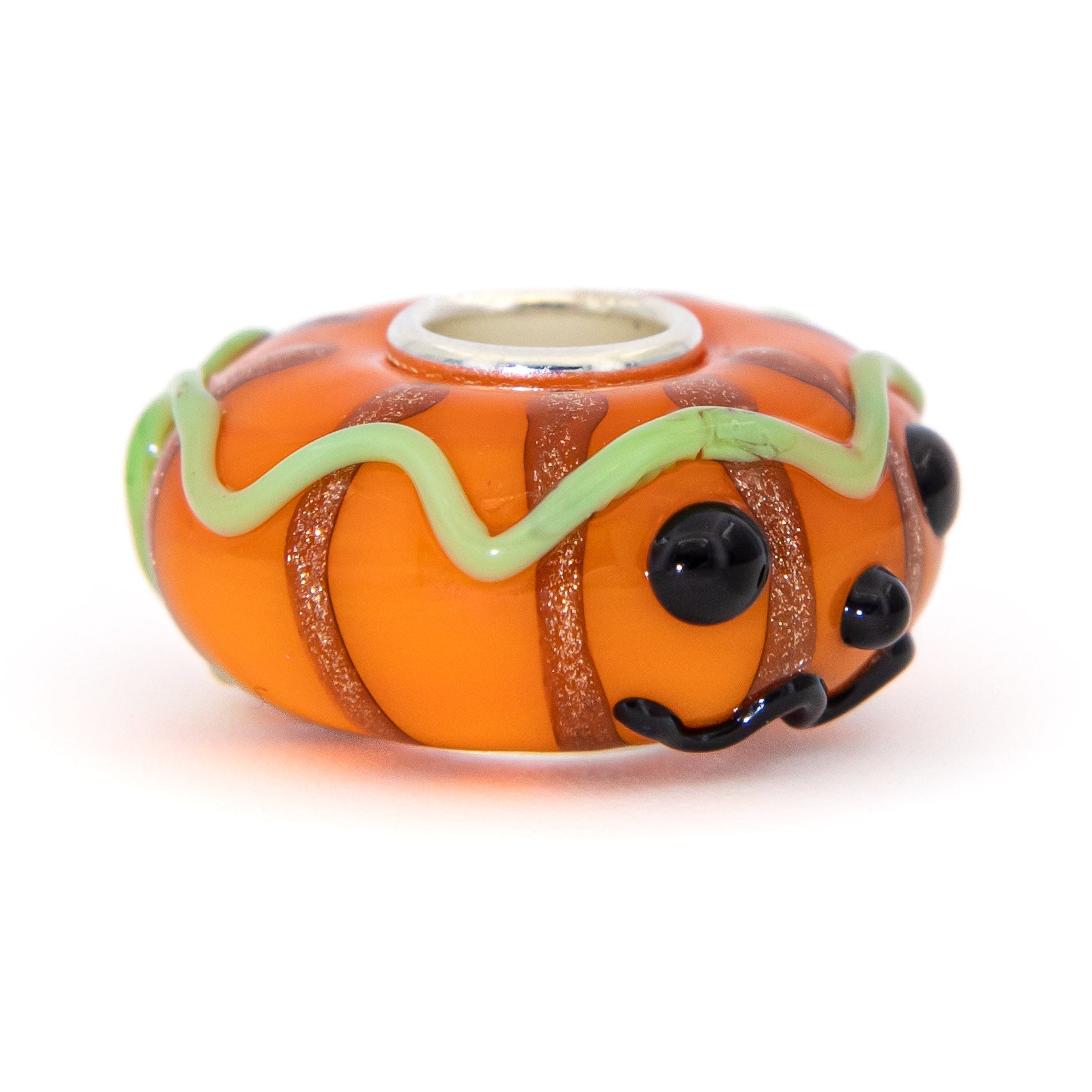 Elfbeads Lovely Pumpkin  glass Bead by The Alternative Bead. Your official Elfbeads Retailer from Germany