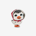 Praan Lucy Lucky Duckling Charm silver sterling-silver; enamel Bead by The Alternative Bead. Your official Praan Retailer from Germany