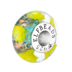 Elfbeads Luminous Coral Garden blue; green glass Bead by The Alternative Bead. Your official Elfbeads Retailer from Germany