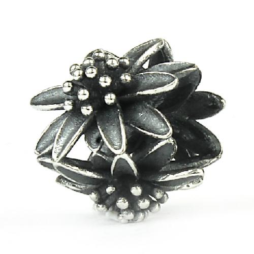 Elfbeads Mountain Flower silver sterling-silver Bead by The Alternative Bead. Your official Elfbeads Retailer from Germany
