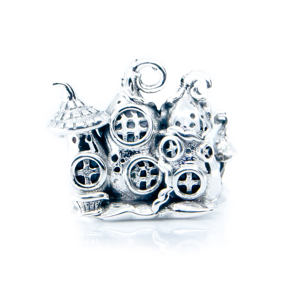 Aurora Charm Enchanted Cottage silver sterling-silver Bead by The Alternative Bead. Your official Aurora Charm Retailer from Germany