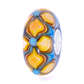 Elfbeads Magic Tripetual yellow; blue glass Bead by The Alternative Bead. Your official Elfbeads Retailer from Germany