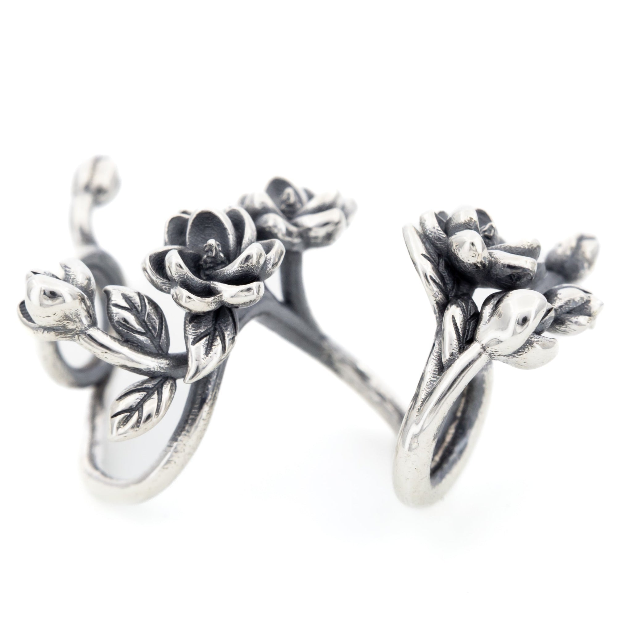 Elfbeads Magnolia Flowerhugs silver sterling-silver Bead by The Alternative Bead. Your official Elfbeads Retailer from Germany