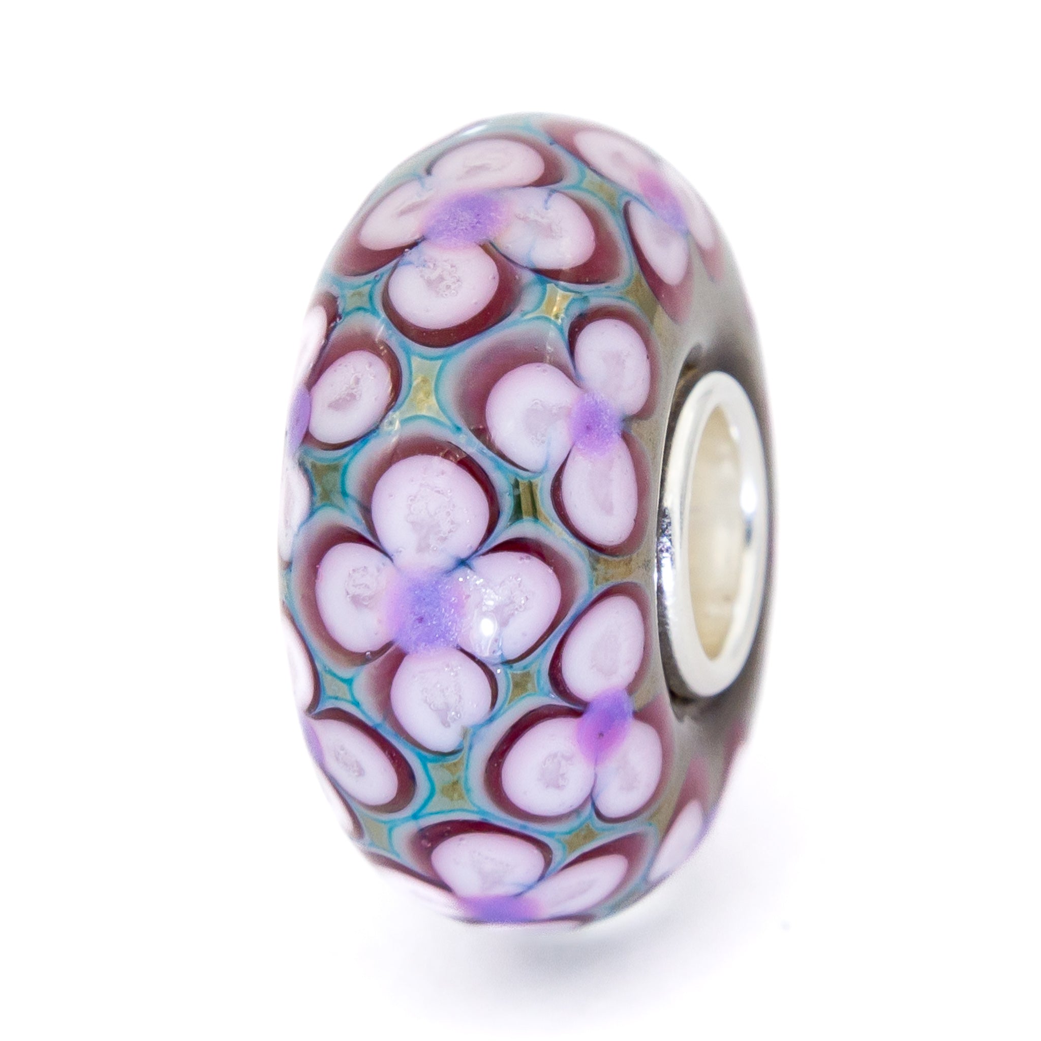 Elfbeads Magnolia Flowerstone purple glass Bead by The Alternative Bead. Your official Elfbeads Retailer from Germany