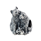 Elfbeads Make Love Not Hunt silver sterling-silver Bead by The Alternative Bead. Your official Elfbeads Retailer from Germany