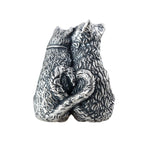 Elfbeads Make Love Not Hunt silver sterling-silver Bead by The Alternative Bead. Your official Elfbeads Retailer from Germany