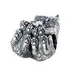 Elfbeads Make Love Not Hunt silver sterling-silver Bead by The Alternative Bead. Your official Elfbeads Retailer from Germany