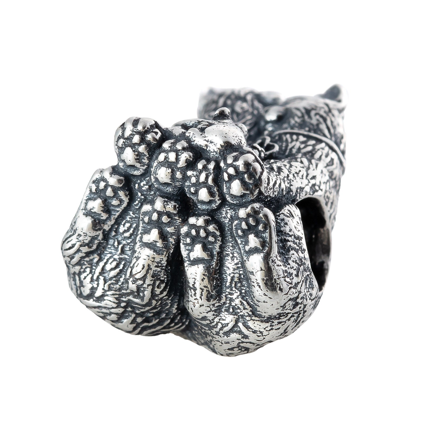 Elfbeads Make Love Not Hunt silver sterling-silver Bead by The Alternative Bead. Your official Elfbeads Retailer from Germany