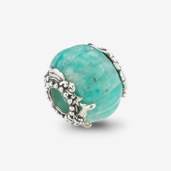 Praan Marble green natural-stone Bead by The Alternative Bead. Your official Praan Retailer from Germany