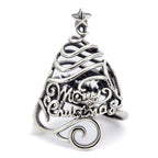 Elfbeads Merry Christmas Tree silver sterling-silver Bead by The Alternative Bead. Your official Elfbeads Retailer from Germany