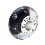 Elfbeads Midnight Monroe black glass Bead by The Alternative Bead. Your official Elfbeads Retailer from Germany
