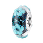 Elfbeads Midnight Princess Rose blue glass Bead by The Alternative Bead. Your official Elfbeads Retailer from Germany