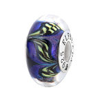 Elfbeads Midnight Royalty Ribbons  glass Bead by The Alternative Bead. Your official Elfbeads Retailer from Germany
