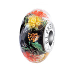 Elfbeads Midnight Reef Fractal black; red; orange glass Bead by The Alternative Bead. Your official Elfbeads Retailer from Germany