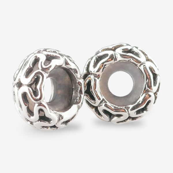 Praan Minimal Heart Stopper silver sterling-silver Stopper by The Alternative Bead. Your official Praan Retailer from Germany