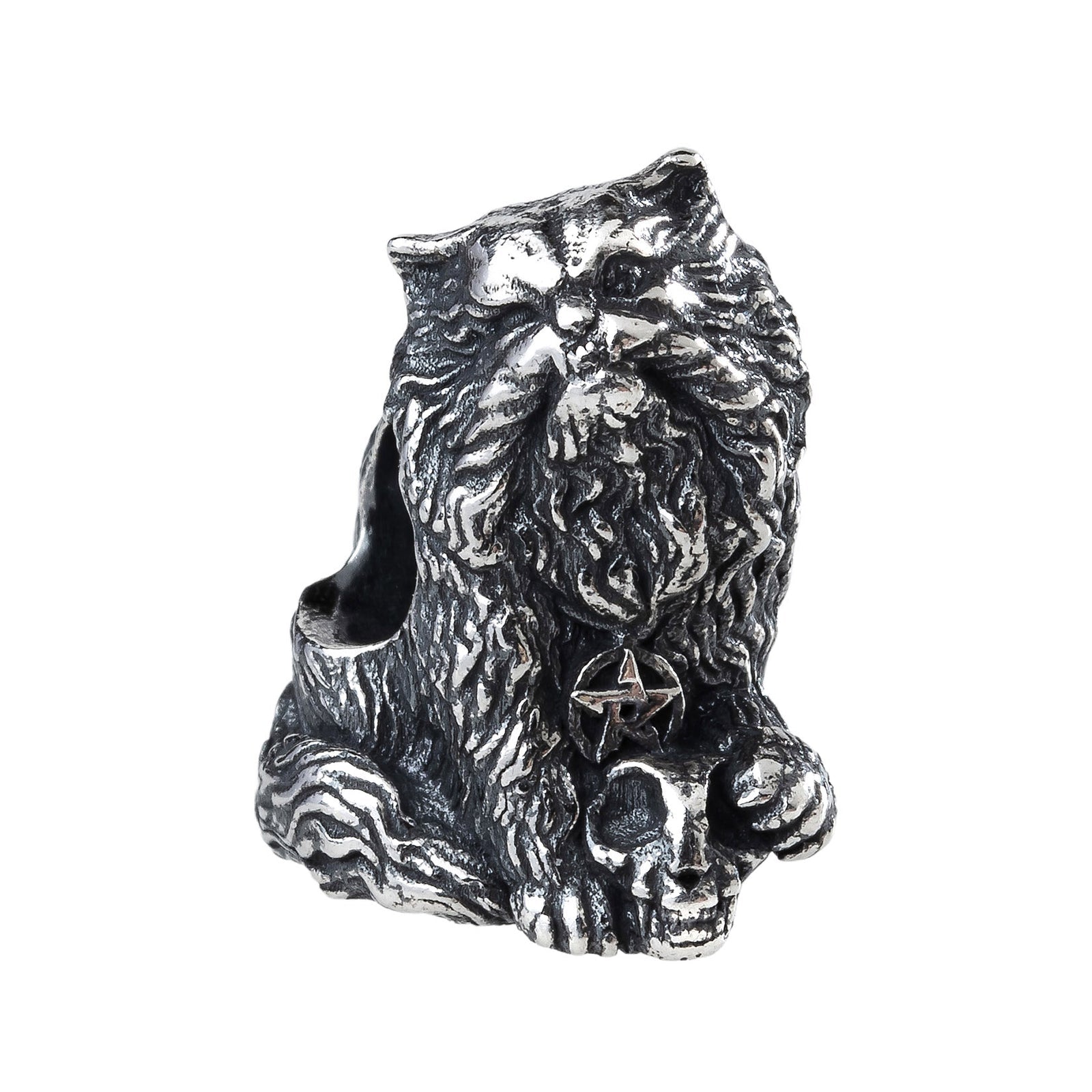 Elfbeads Monster Cat silver sterling-silver Bead by The Alternative Bead. Your official Elfbeads Retailer from Germany
