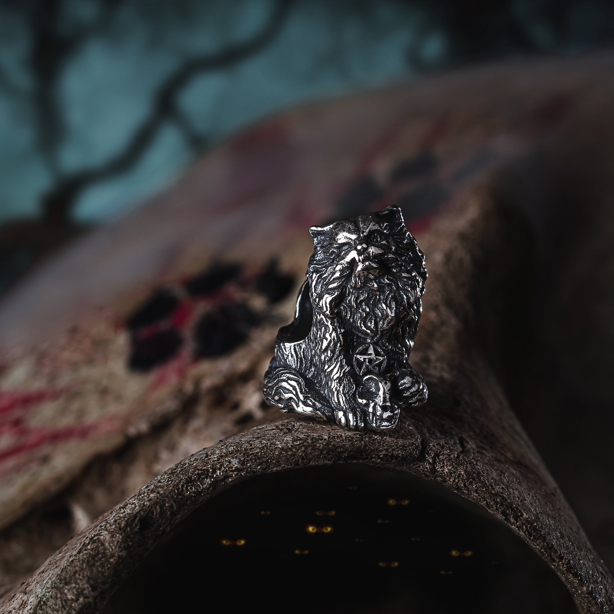 Elfbeads Monster Cat silver sterling-silver Bead by The Alternative Bead. Your official Elfbeads Retailer from Germany