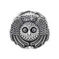 Elfbeads Moon Owl silver sterling-silver Bead by The Alternative Bead. Your official Elfbeads Retailer from Germany