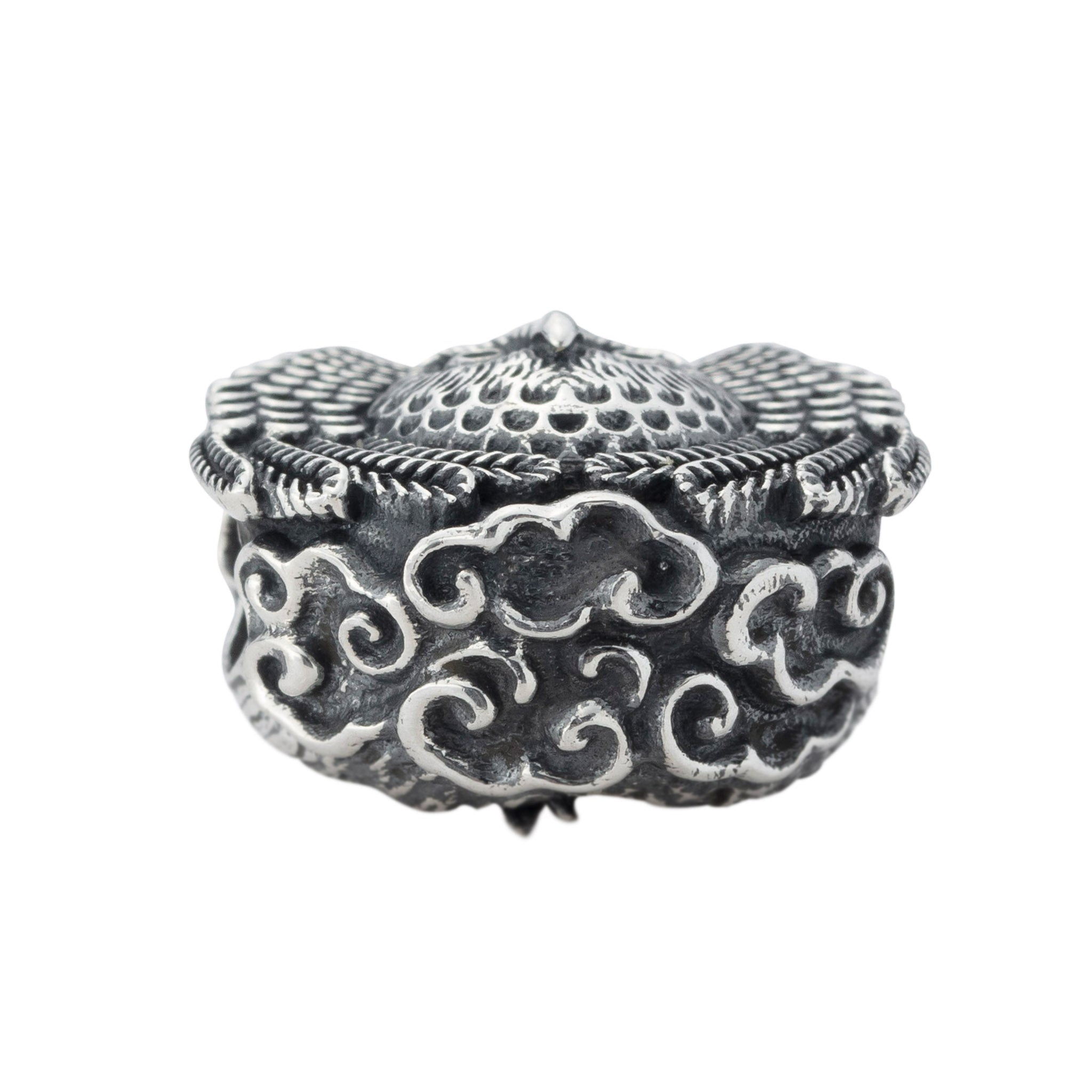 Elfbeads Moon Owl silver sterling-silver Bead by The Alternative Bead. Your official Elfbeads Retailer from Germany