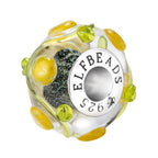 Elfbeads Moonflower Bloom yellow glass Bead by The Alternative Bead. Your official Elfbeads Retailer from Germany