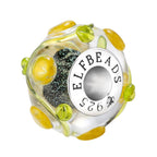 Elfbeads Moonflower Bloom yellow glass Bead by The Alternative Bead. Your official Elfbeads Retailer from Germany