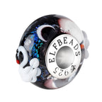 Elfbeads Moonlit Swan Lake Romance black glass Bead by The Alternative Bead. Your official Elfbeads Retailer from Germany