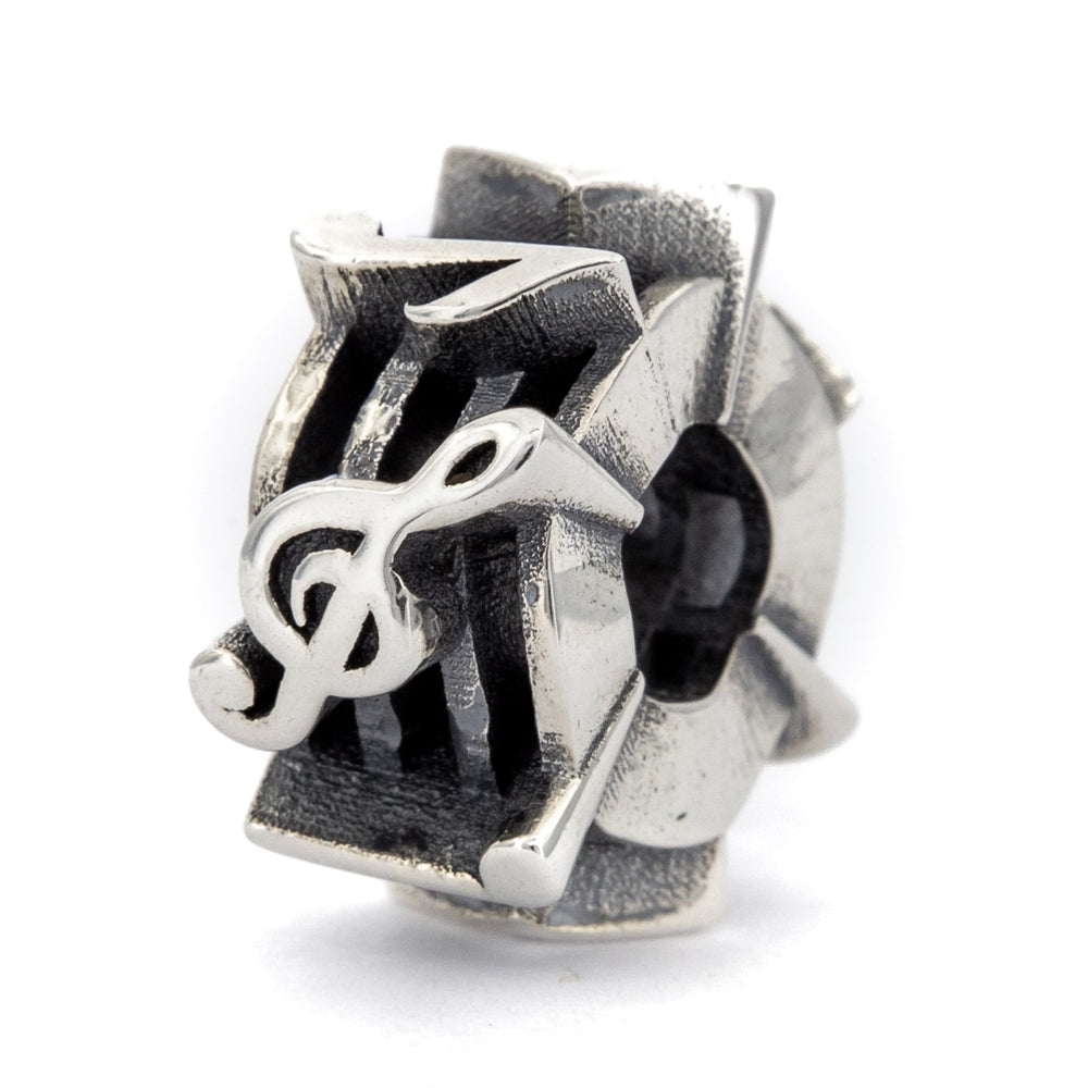 Elfbeads Music Spacer silver sterling-silver Spacer by The Alternative Bead. Your official Elfbeads Retailer from Germany