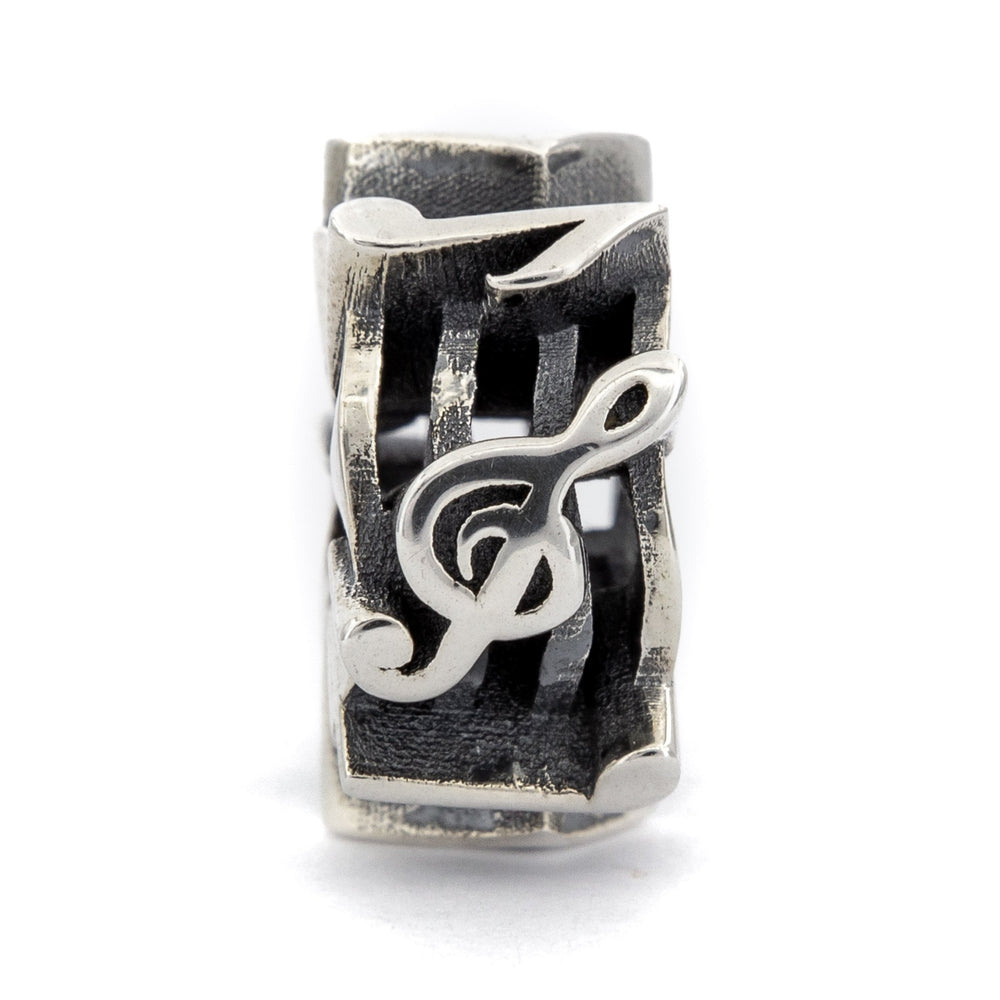 Elfbeads Music Spacer silver sterling-silver Spacer by The Alternative Bead. Your official Elfbeads Retailer from Germany