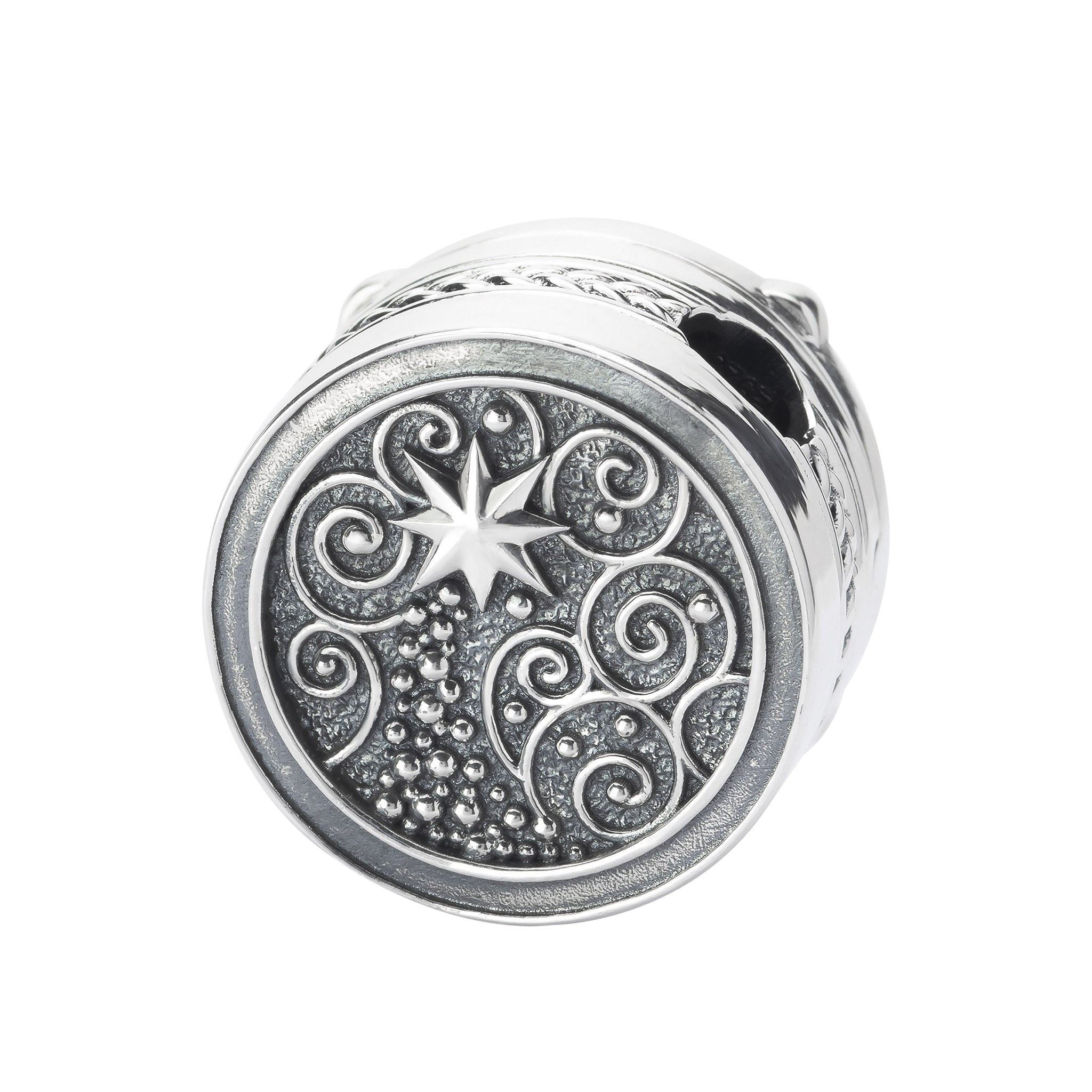 Elfbeads My Polaris silver sterling-silver Bead by The Alternative Bead. Your official Elfbeads Retailer from Germany