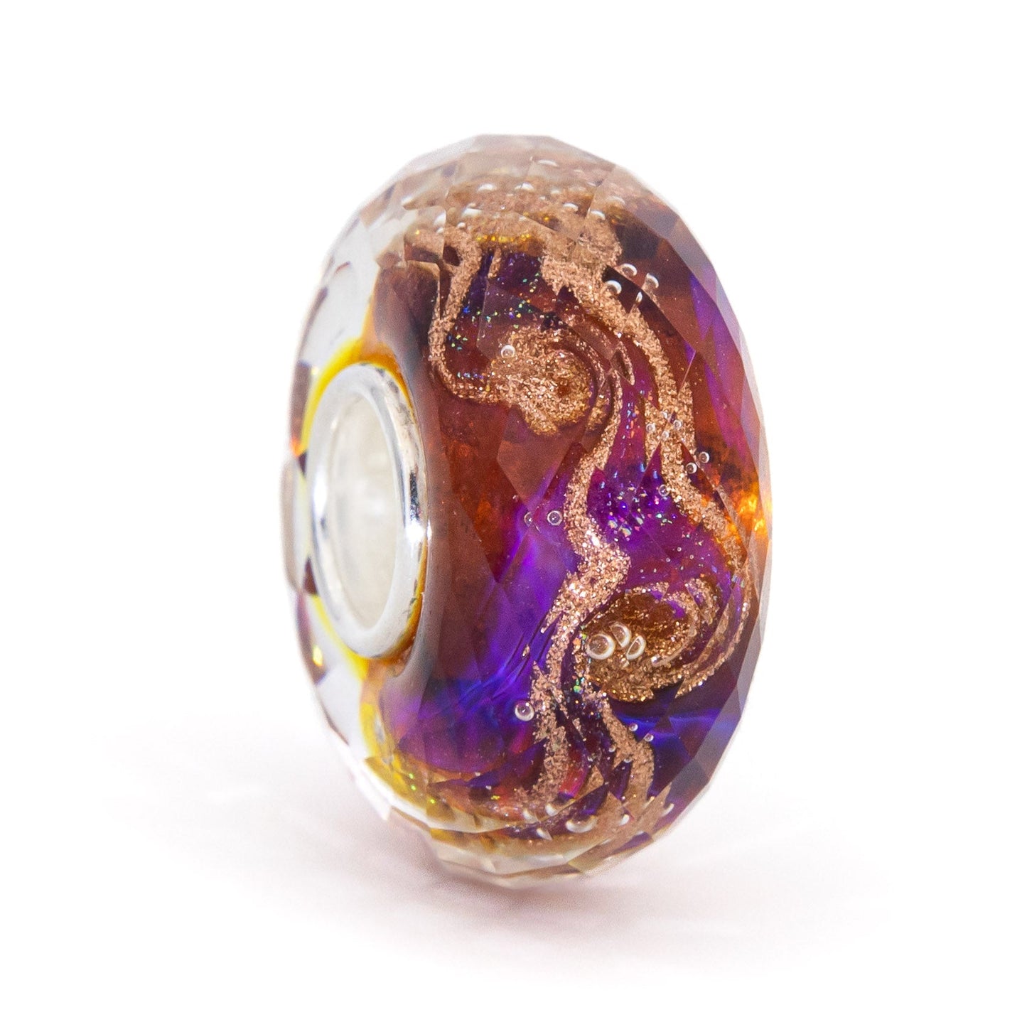  Elfbeads Mystic Red Galaxy Fractal Charm by The Alternative Bead 