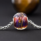 Elfbeads Mystic Red Galaxy World Fractal  glass Bead by The Alternative Bead. Your official Elfbeads Retailer from Germany